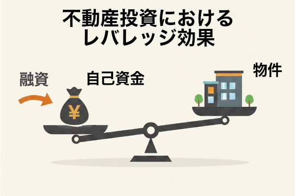 不動産投資におけるレバレッジ効果